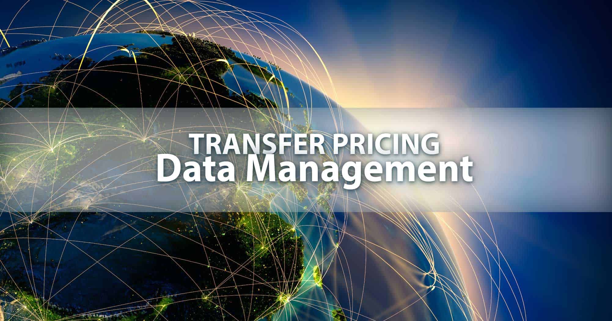 Transfer Pricing Data Management blog header