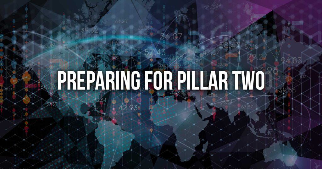 Preparing for Pillar Two blog image of global map with data